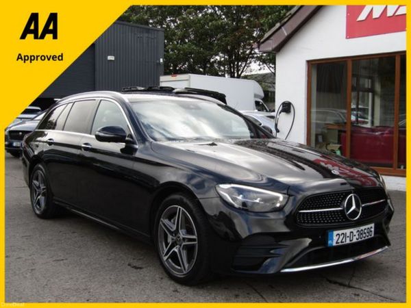 Mercedes-Benz E-Class Estate, Diesel Hybrid, 2022, Black