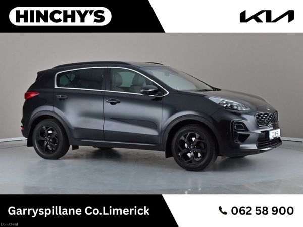 Kia Sportage SUV, Diesel Hybrid, 2022, Black