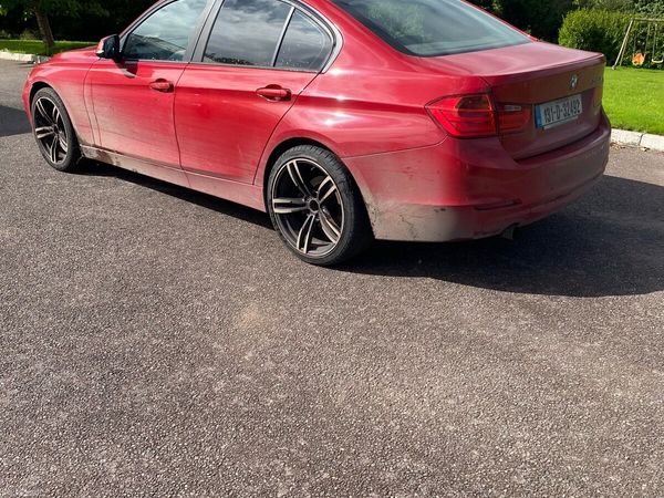 BMW 3-Series Saloon, Diesel, 2013, Red