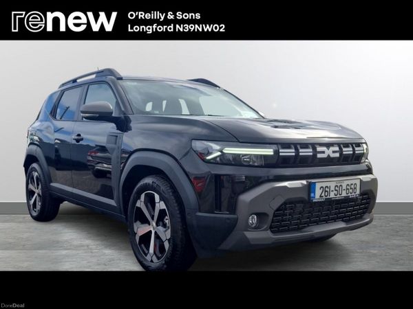 Dacia Duster SUV, Petrol Hybrid, 2026, Black