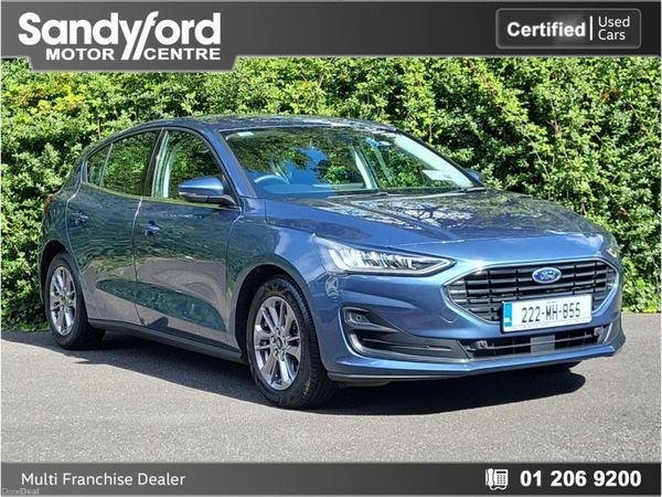 Ford Focus Hatchback, Petrol, 2022, Blue