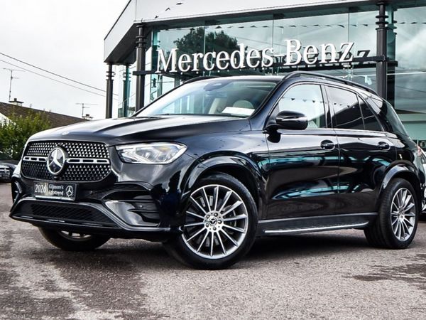 Mercedes-Benz GLE SUV, Diesel Plug-in Hybrid, 2026, Black