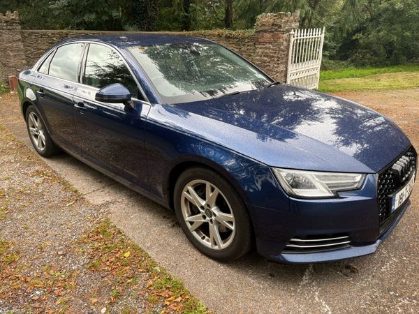 Audi A4 Saloon, Diesel, 2018, Blue