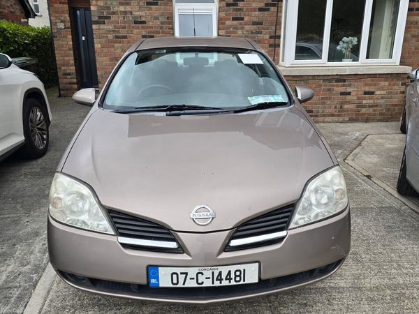 Nissan Primera Saloon, Petrol, 2007, Brown