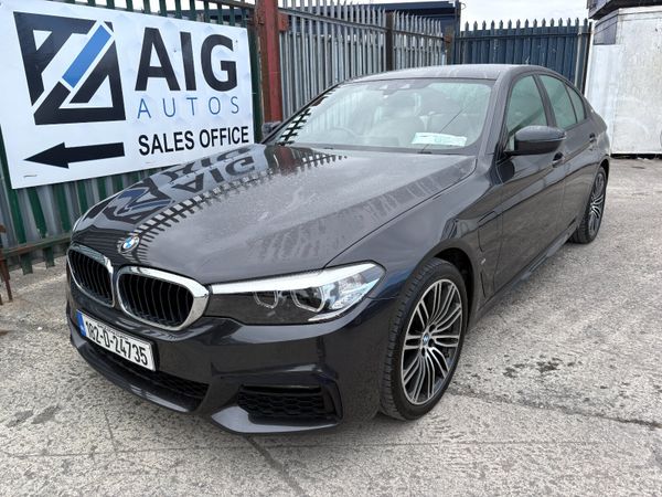 BMW 5-Series Saloon, Petrol Plug-in Hybrid, 2018, Grey