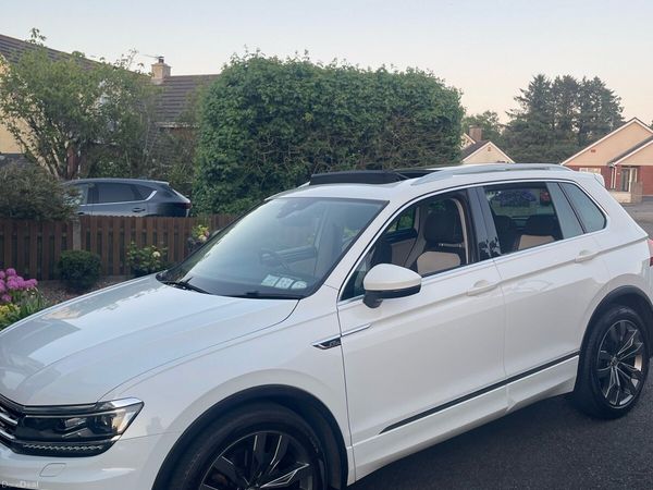 Volkswagen Tiguan SUV, Diesel, 2017, White