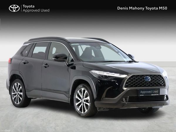 Toyota Corolla Cross SUV, Petrol Hybrid, 2023, Black