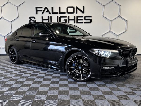BMW 5-Series Saloon, Petrol Plug-in Hybrid, 2018, Black