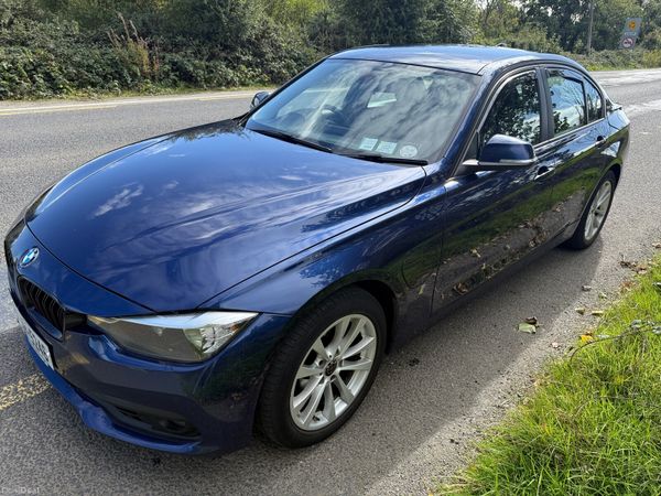 BMW 3-Series Saloon, Petrol Plug-in Hybrid, 2017, Blue