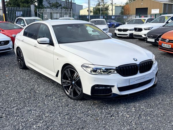 BMW 5-Series Saloon, Diesel, 2017, White