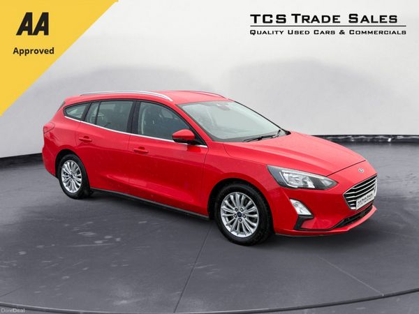 Ford Focus Estate, Diesel, 2020, Red