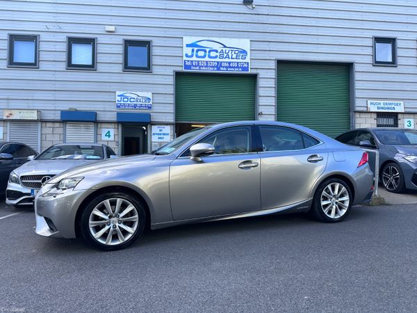 Lexus IS Saloon, Petrol Hybrid, 2014, Silver
