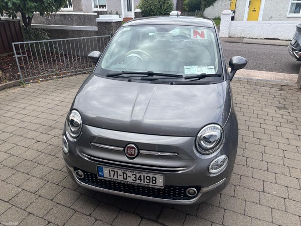 Fiat 500 Hatchback, Petrol, 2017, Grey