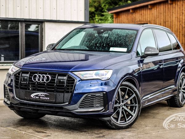 Audi Q7 SUV, Petrol Plug-in Hybrid, 2023, Blue