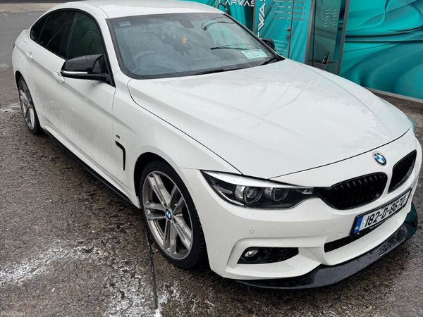 BMW 4-Series Saloon, Diesel, 2018, White
