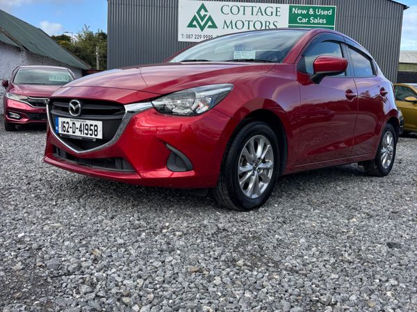 Mazda Demio Hatchback, Petrol, 2016, Red
