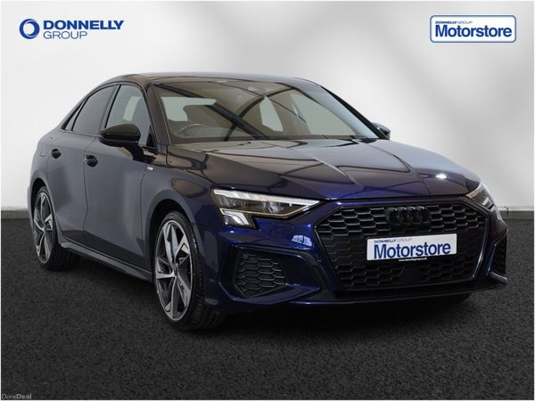 Audi A3 Saloon, Petrol, 2023, Blue