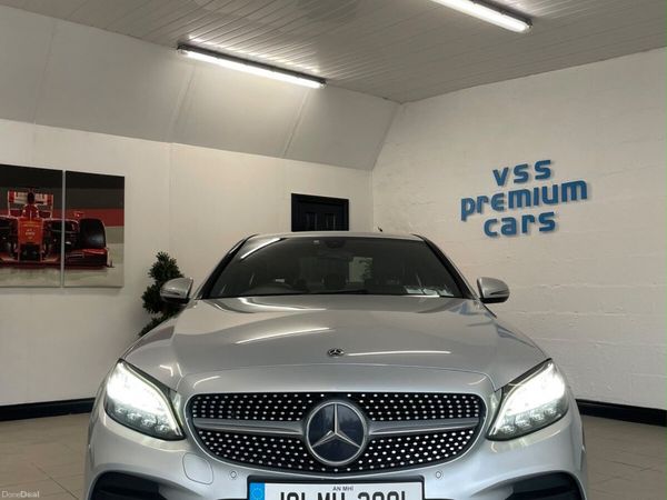 Mercedes-Benz C-Class Saloon, Diesel, 2019, Silver