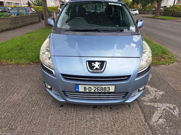 Peugeot 5008 MPV, Diesel, 2011, Blue