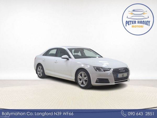 Audi A4 Saloon, Diesel, 2016, White