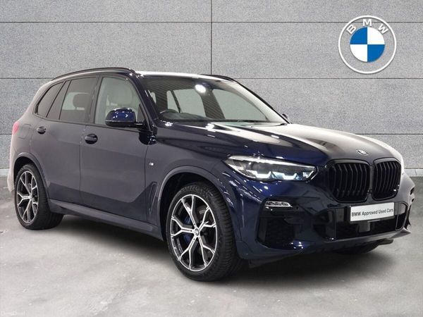 BMW X5 SUV, Petrol Plug-in Hybrid, 2021, Blue