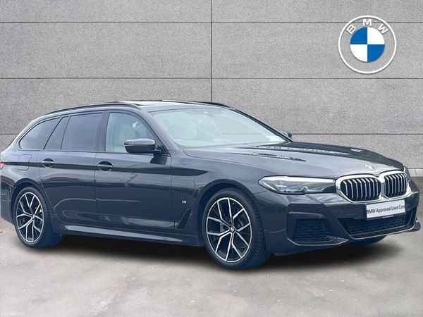 BMW 5-Series Estate, Diesel, 2023, Grey