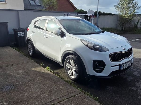 Kia Sportage SUV, Diesel, 2016, White