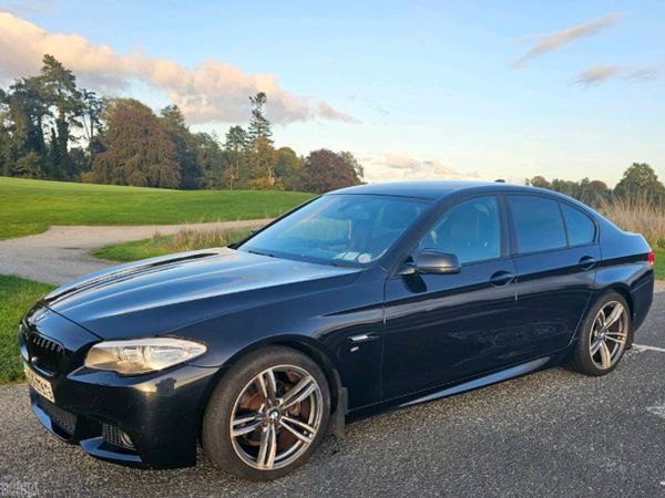 BMW 5-Series Saloon, Diesel, 2013, Black