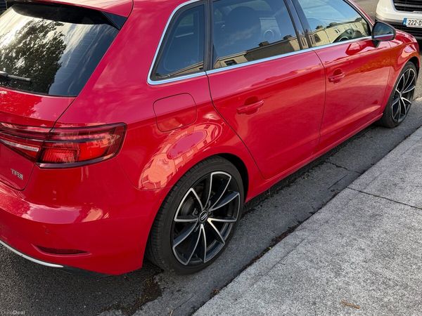 Audi A3 Hatchback, Petrol, 2017, Red