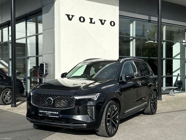 Volvo XC90 SUV, Petrol Plug-in Hybrid, 2025, Black
