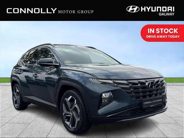 Hyundai Tucson SUV, Petrol Hybrid, 2023, Blue