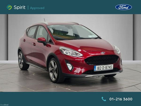 Ford Fiesta Hatchback, Petrol, 2018, Red