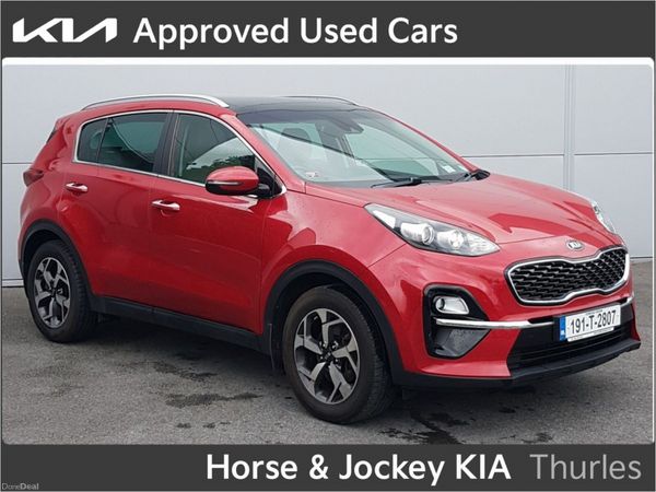 Kia Sportage SUV, Diesel, 2019, Red