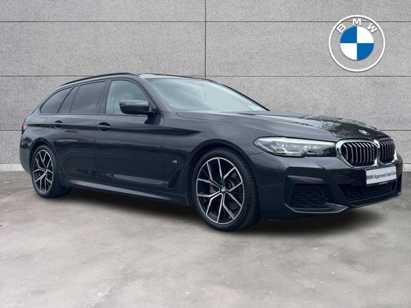 BMW 5-Series Estate, Diesel, 2023, Grey