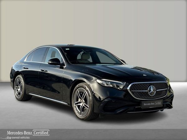 Mercedes-Benz E-Class Saloon, Diesel Plug-in Hybrid, 2025, Black