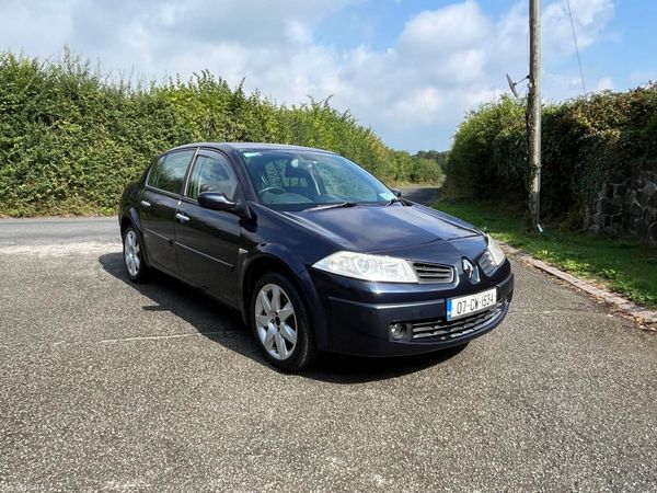 Renault Megane Saloon, Petrol, 2007, Blue
