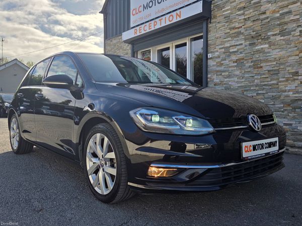 Volkswagen Golf Hatchback, Petrol, 2017, Black