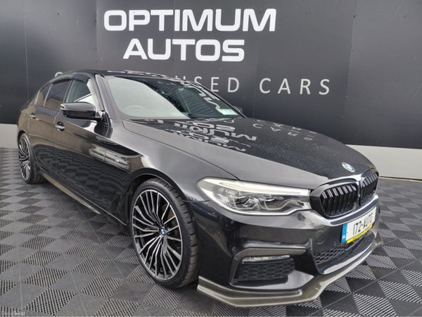 BMW 5-Series Saloon, Diesel, 2017, Black