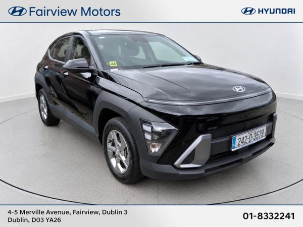 Hyundai KONA SUV, Petrol Hybrid, 2024, Black