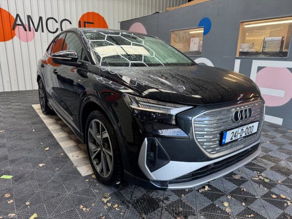 Audi Q4 e-tron SUV, Electric, 2024, Black