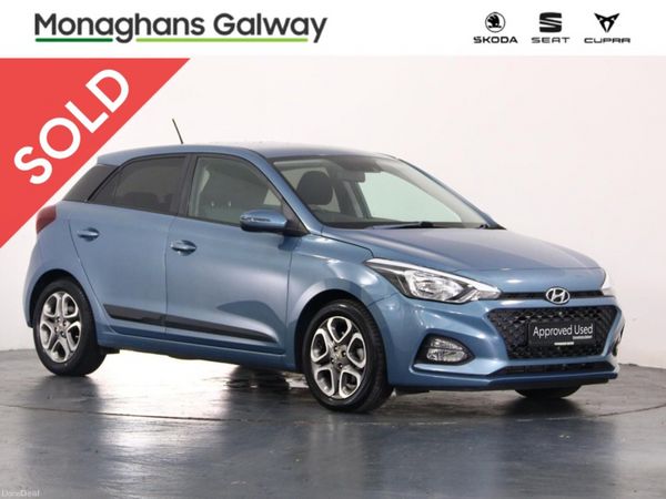 Hyundai i20 Hatchback, Petrol, 2019, Blue