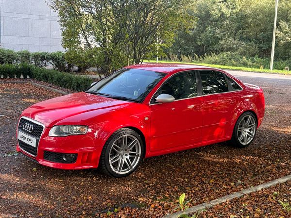 Audi RS4 Saloon, Petrol, 2006, Red