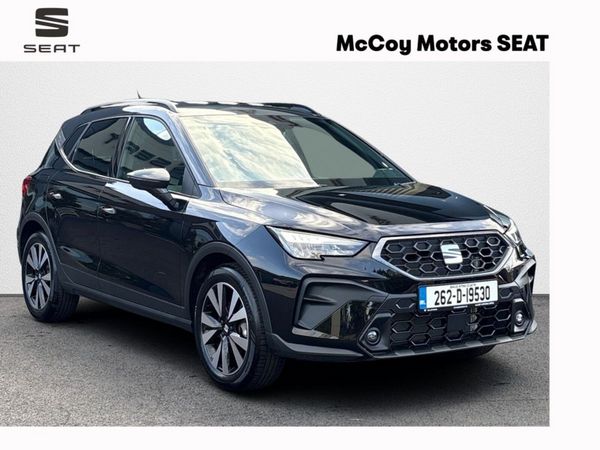 SEAT Arona SUV, Petrol, 2026, Black