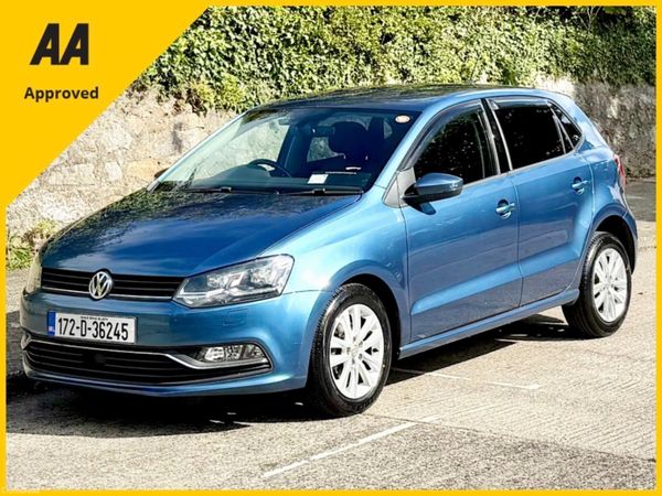 Volkswagen Polo Hatchback, Petrol, 2017, Blue