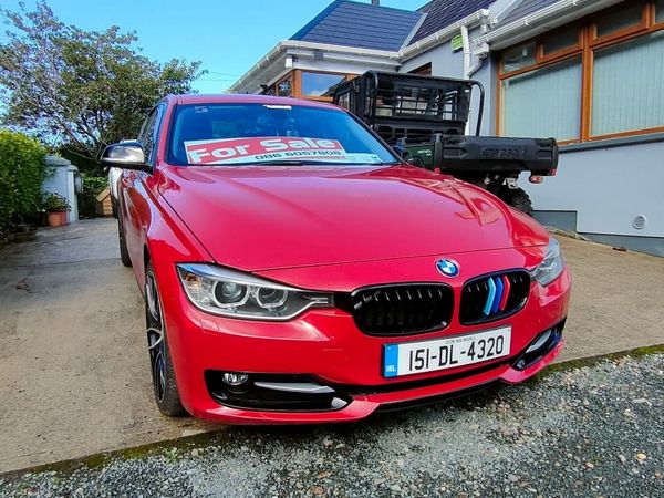 BMW 3-Series Saloon, Diesel, 2015, Red