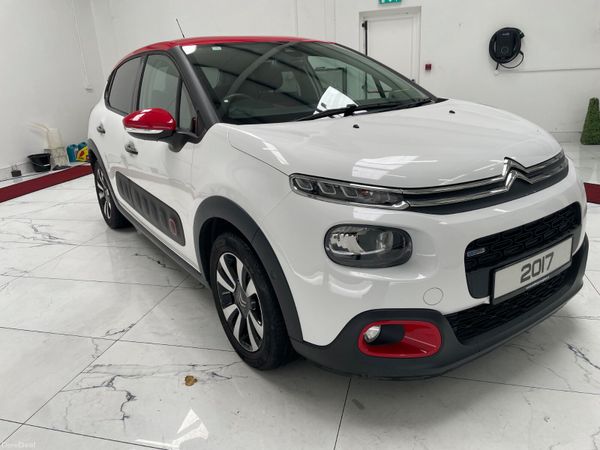 Citroen C3 Hatchback, Petrol, 2017, White