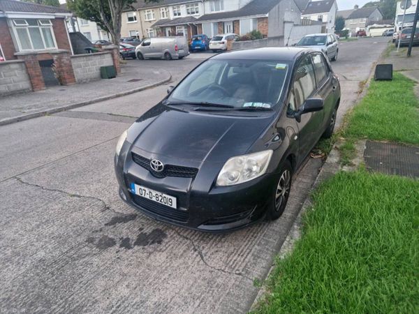 Toyota Auris Hatchback, Petrol, 2007, Black