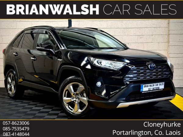 Toyota RAV4 SUV, Petrol Hybrid, 2019, Black