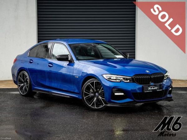 BMW 3-Series Saloon, Petrol Plug-in Hybrid, 2022, Blue