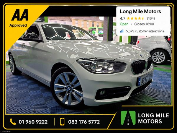 BMW 1-Series Hatchback, Diesel, 2016, White